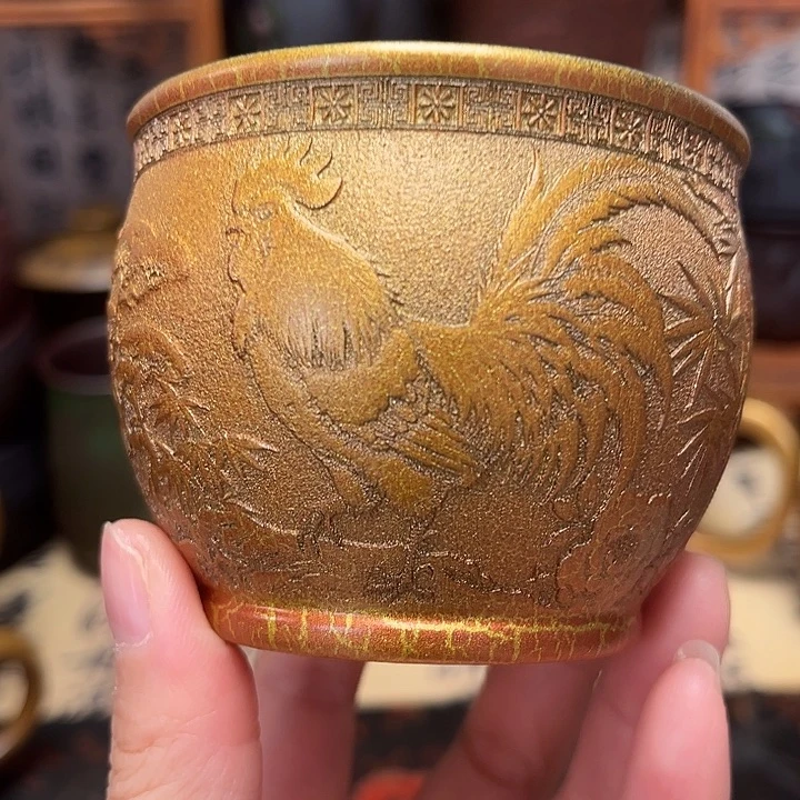 紫砂茶杯宜兴紫砂茶具正品