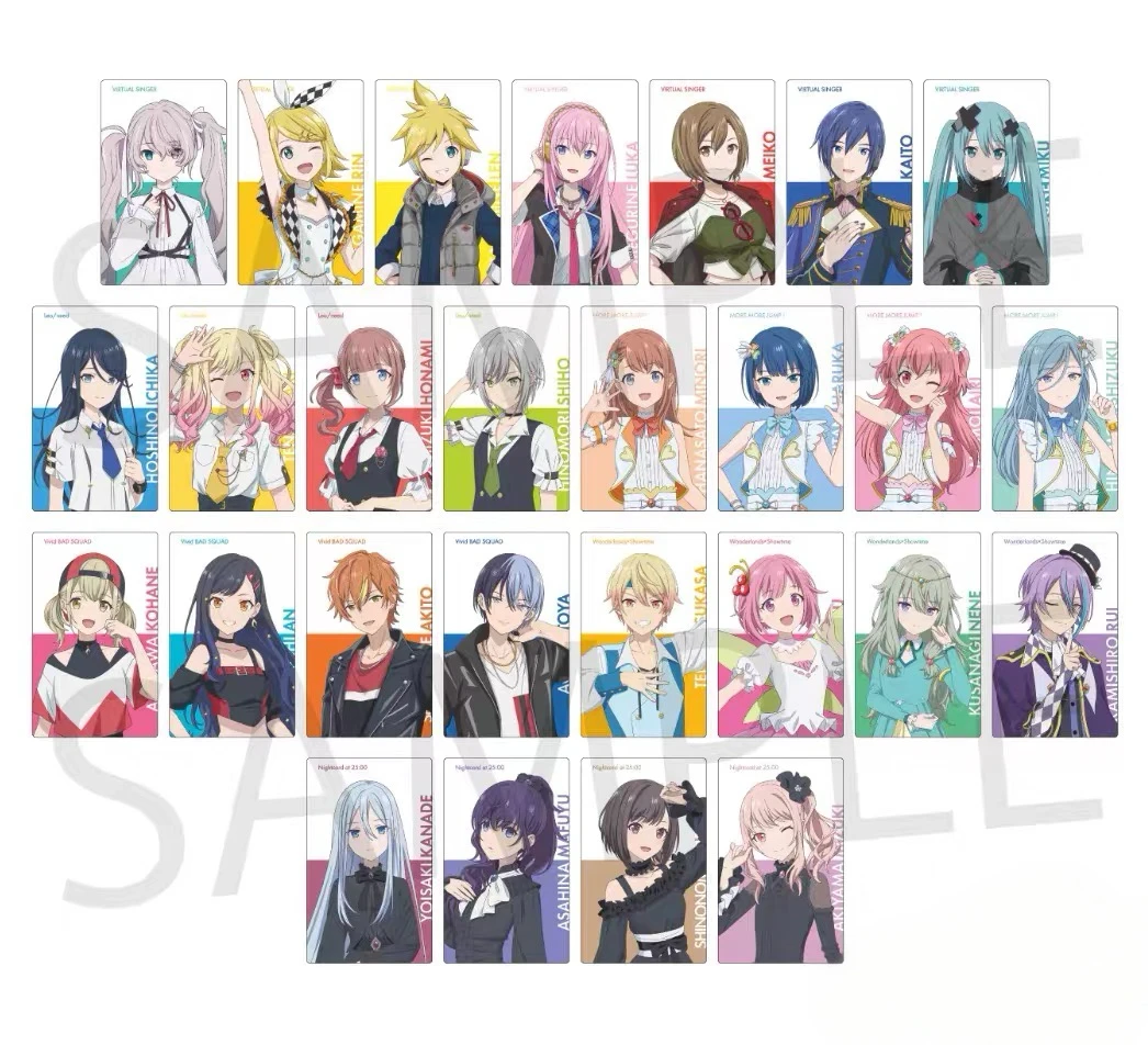 世界计划多彩舞台新剧场版代拆EP卡，混盒不记柄