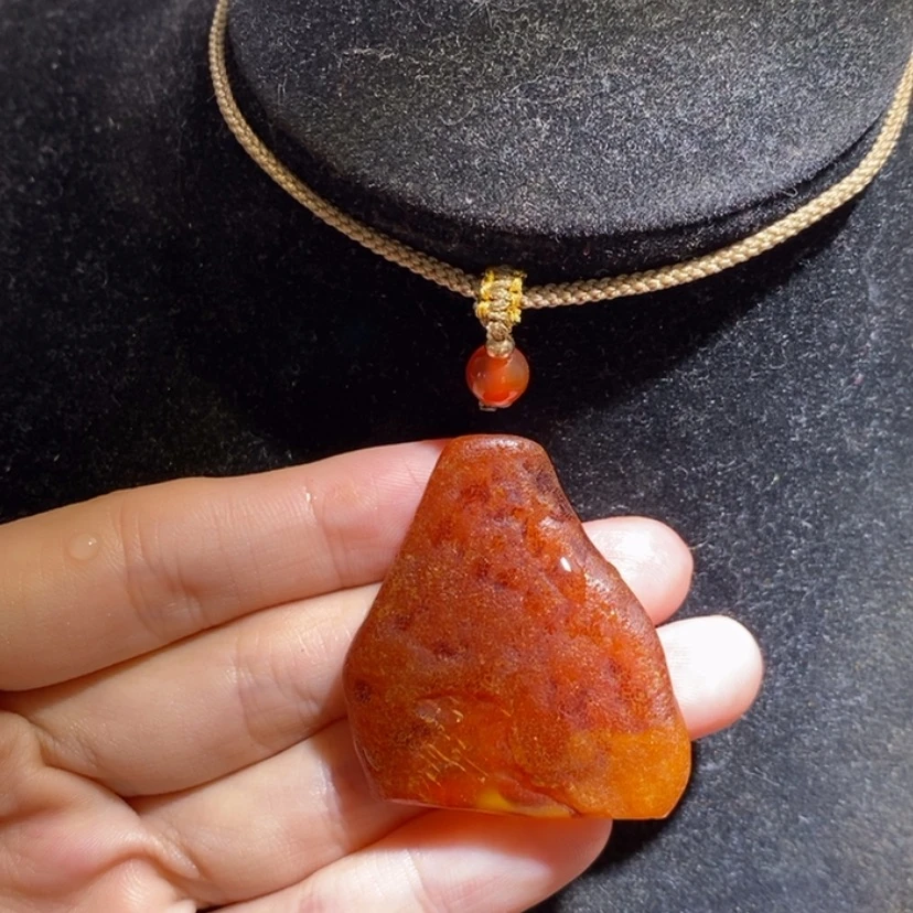 【闪购商品】未镶嵌琥珀珠宝奇石11