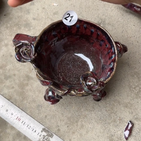 潘****碗熠樹日式手捏餐具茶具