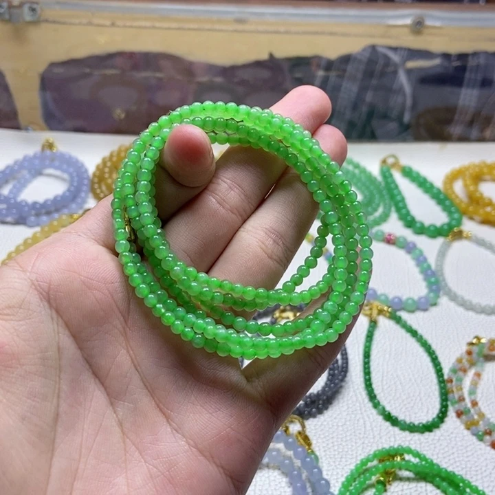 定制翡翠未镶嵌王炸卡3.9多样性发货