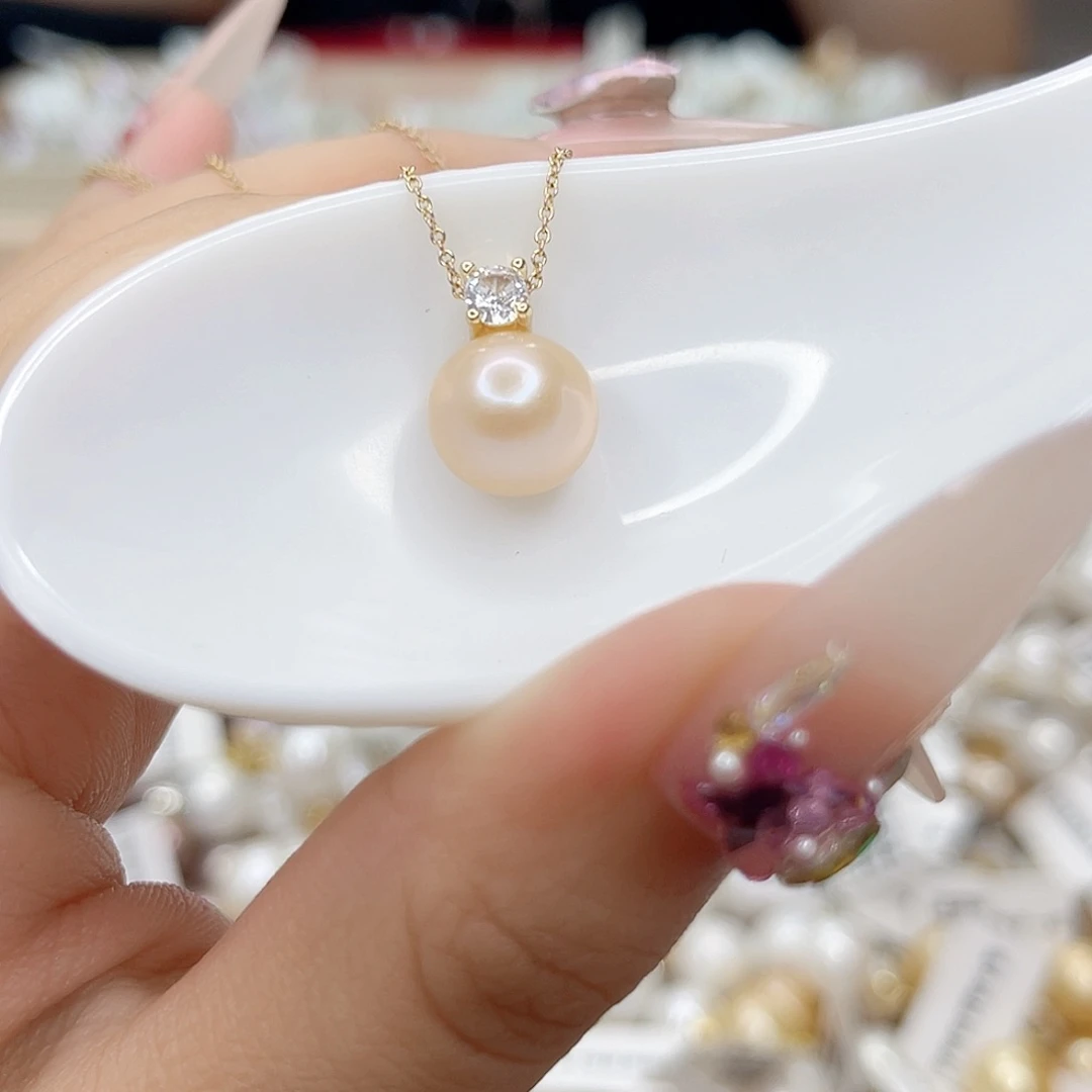 淡水珍珠合金吊坠(赠链)