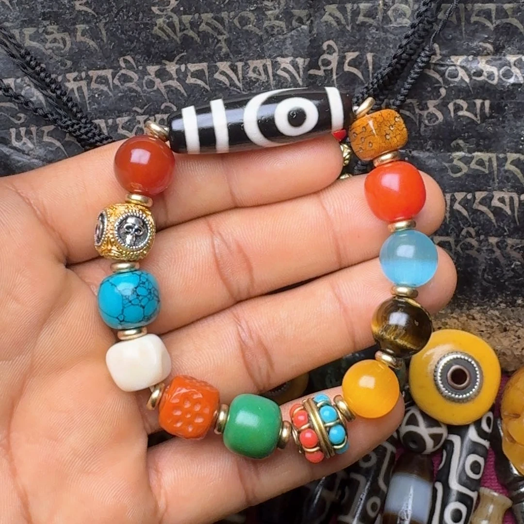 柏香籽/百香籽手串多宝