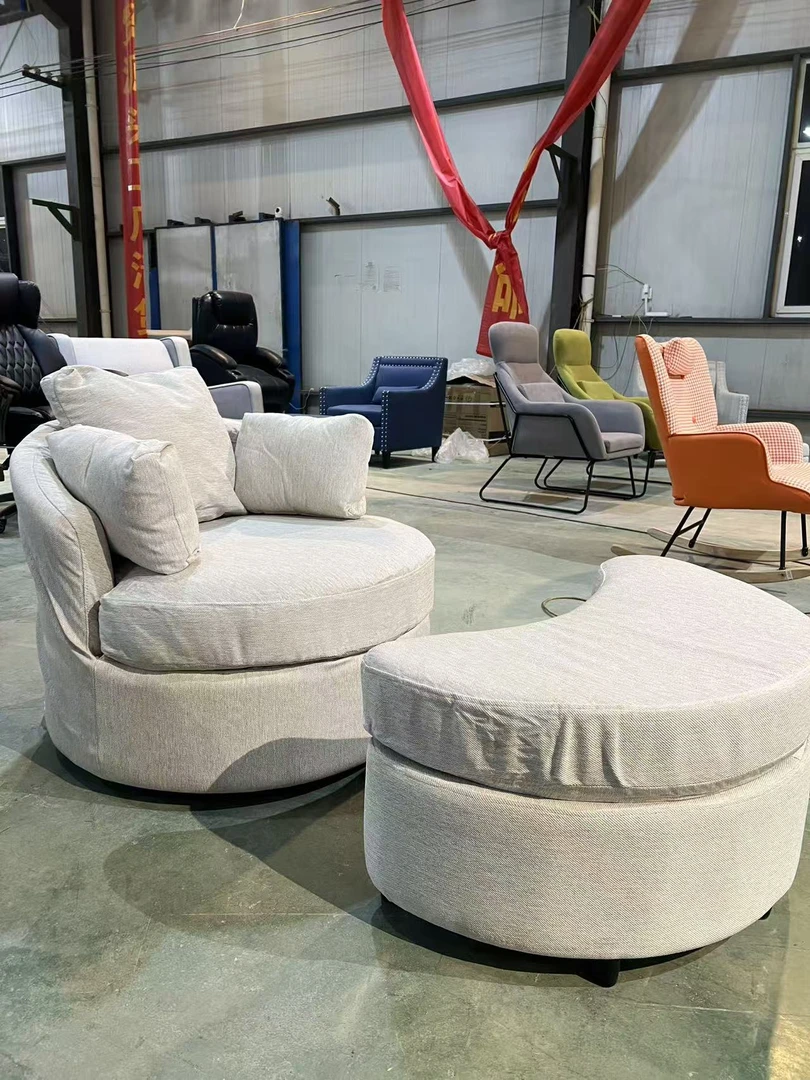 北欧INS风木质工雪尼儿艺沙发异形轻奢