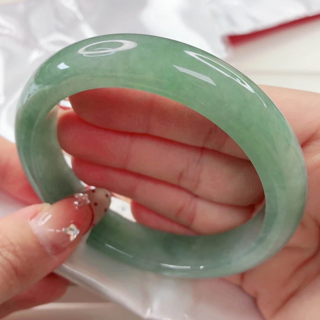 翡翠未镶嵌手镯60x441