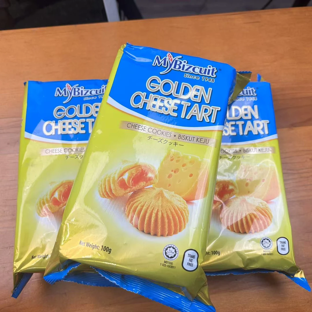 麦比客注心饼干（巧克力味/草莓味/可可花生酥）100g效期2025.6.10