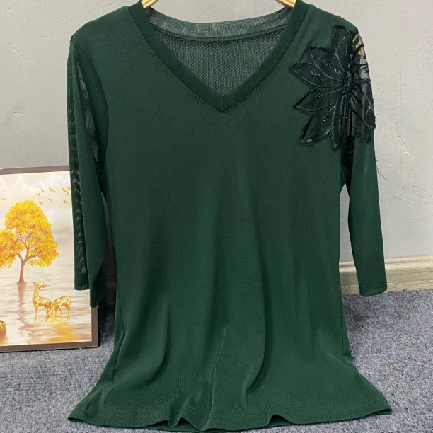 7075#新款女装时尚上衣