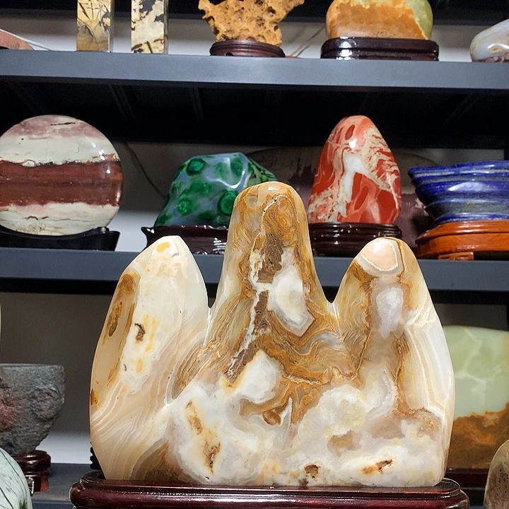 石材奇石玉石摆件