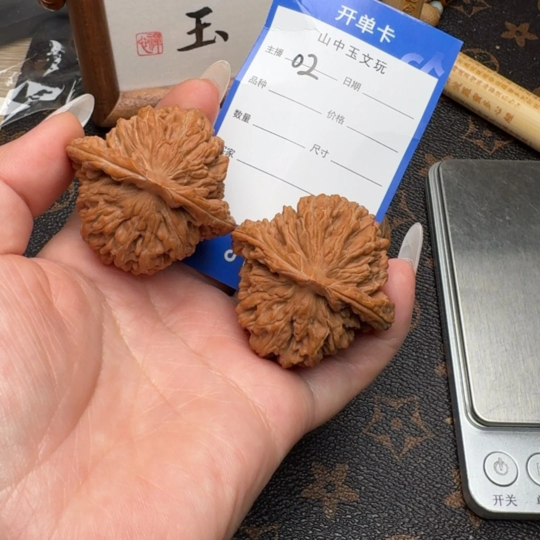 文玩核桃把件44四座楼02