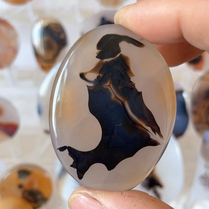 玛瑙/玉髓吊坠(不含链)未镶嵌