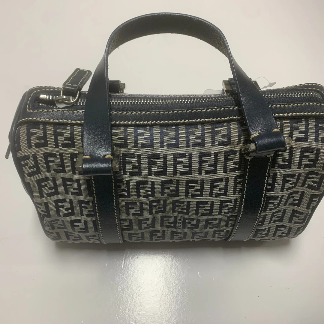95新 FENDI/芬迪 老花手提包