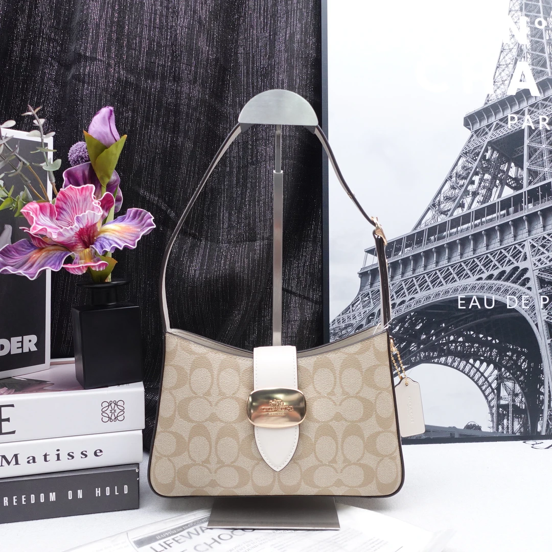 95新 COACH/蔻驰 手提包/T10169692