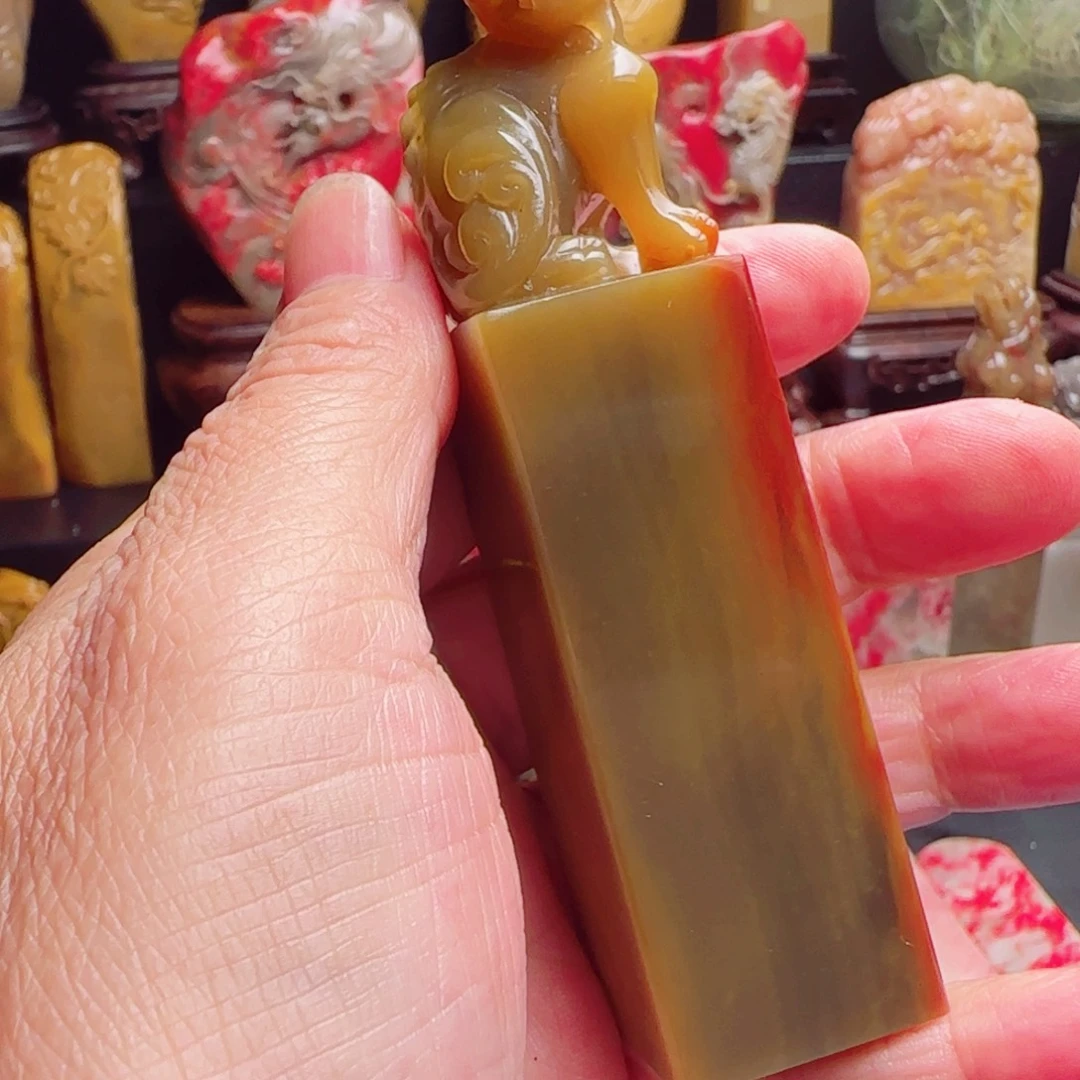 昌化石田黄石印章