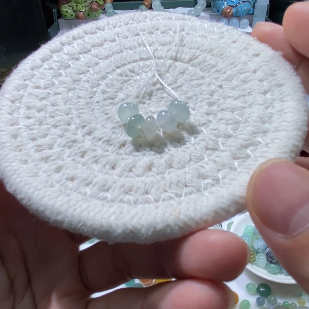 翡翠散珠翡翠鼓珠