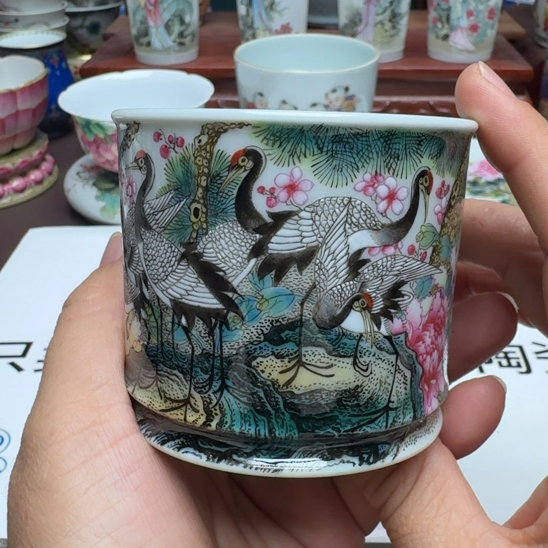 景德镇手工手绘展示