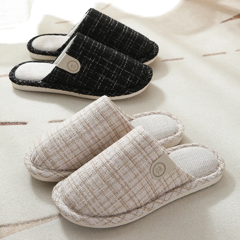 2025新款秋冬室内拖鞋冬季棉拖鞋女款情侣冬天防滑防臭吸汗不臭脚