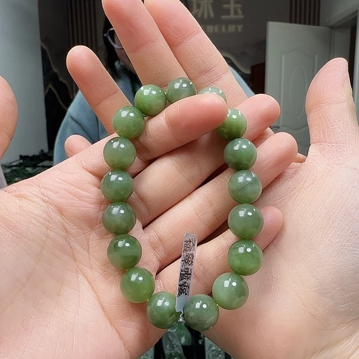 和田玉（碧玉）手串未镶嵌