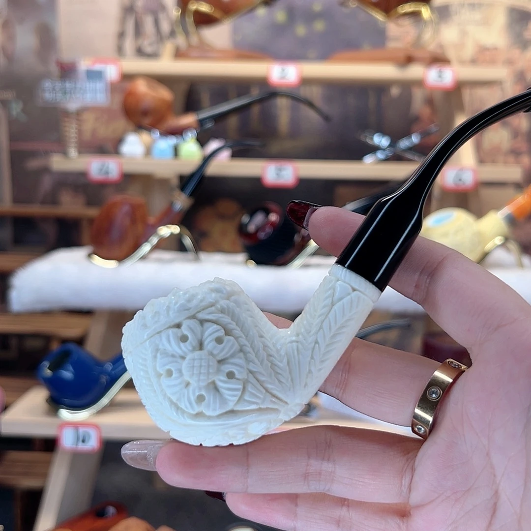 ミ***ざ奥迪内海泡石手工斗