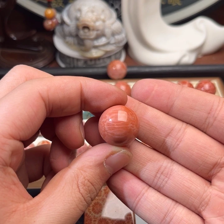 玛瑙/玉髓未镶嵌珠子硅化玉