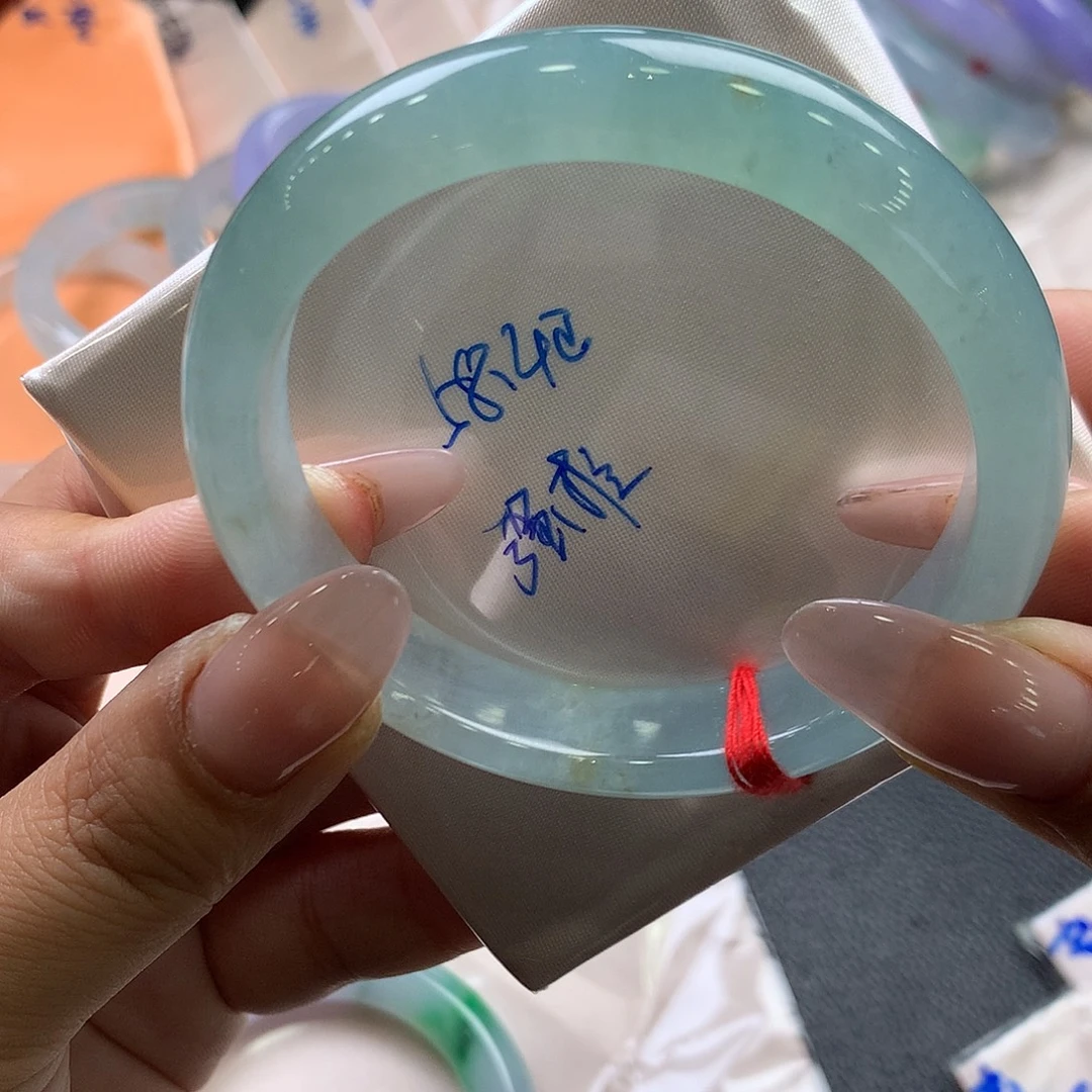 未镶嵌手镯翡翠58.4正强推
