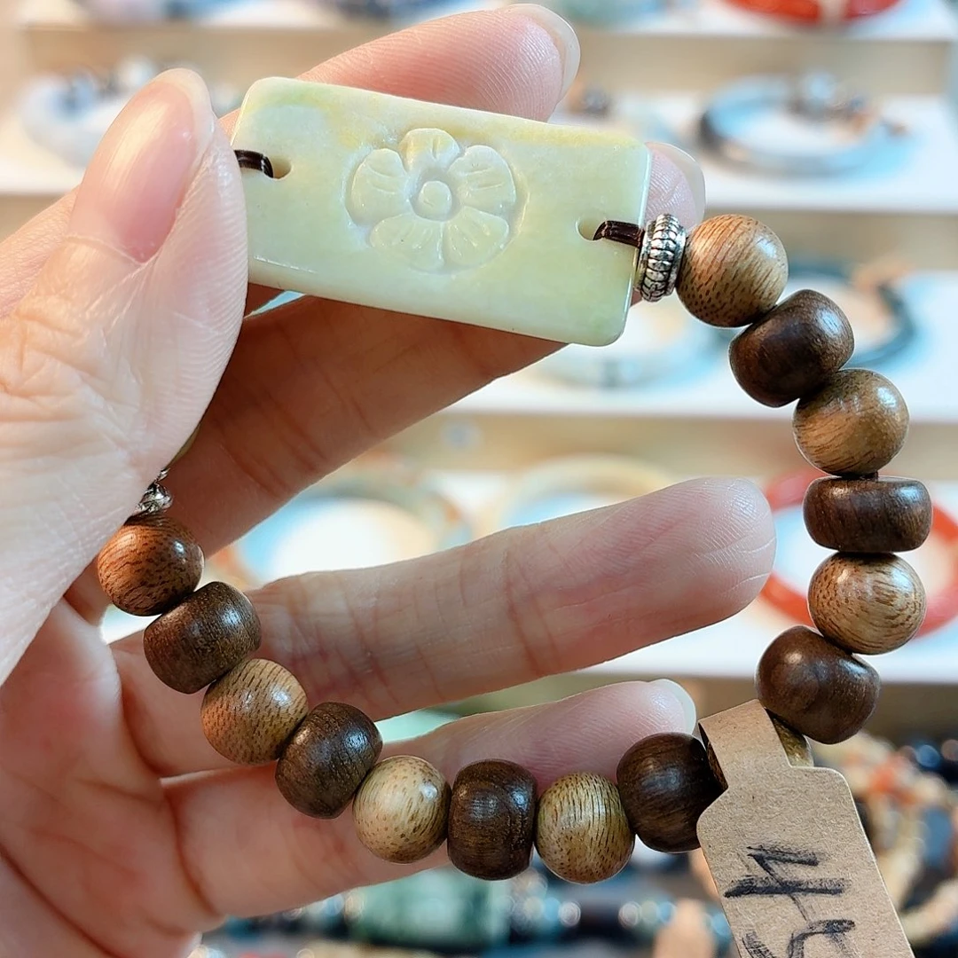 翡翠未镶嵌手链手串