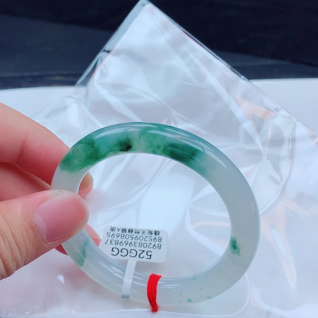 翡翠手镯未镶嵌天然缅甸翡翠A货手镯