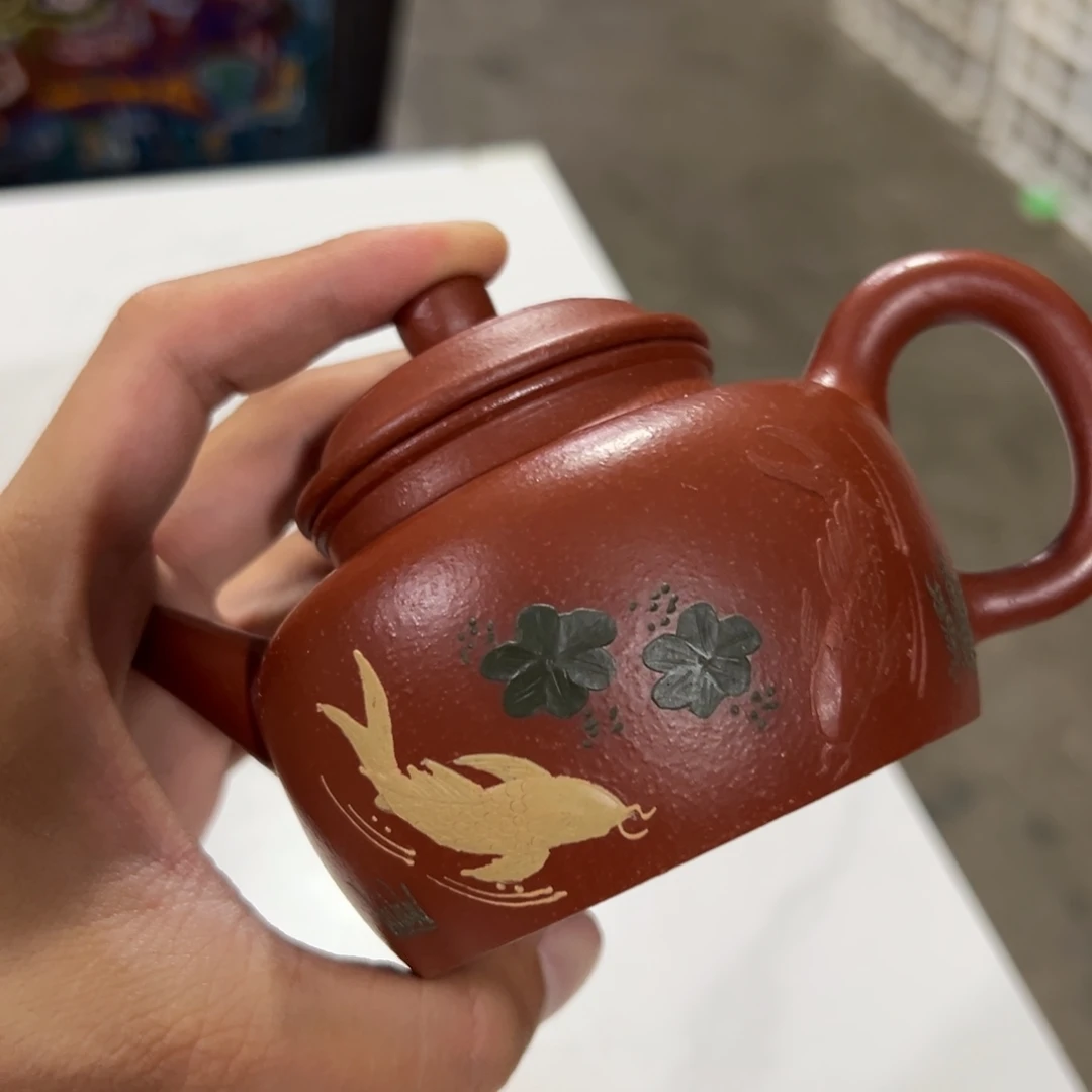 老厂紫砂壶一件！