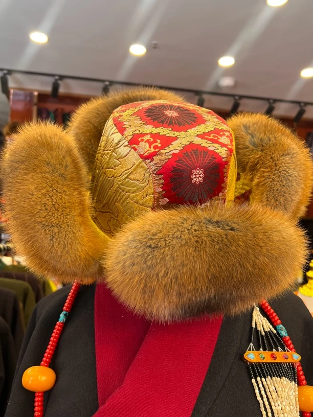 精品女士金丝帽藏式