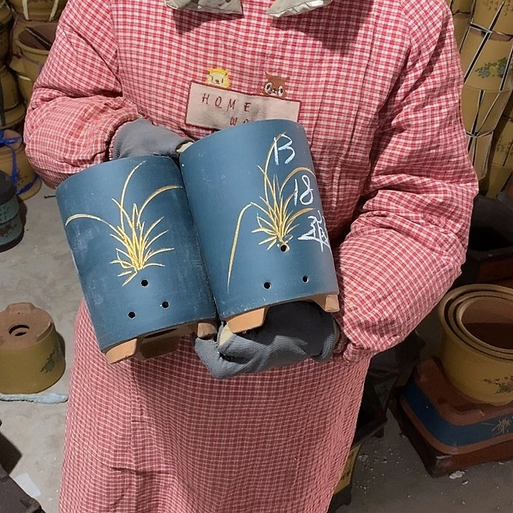 紫砂花盆紫砂花盆