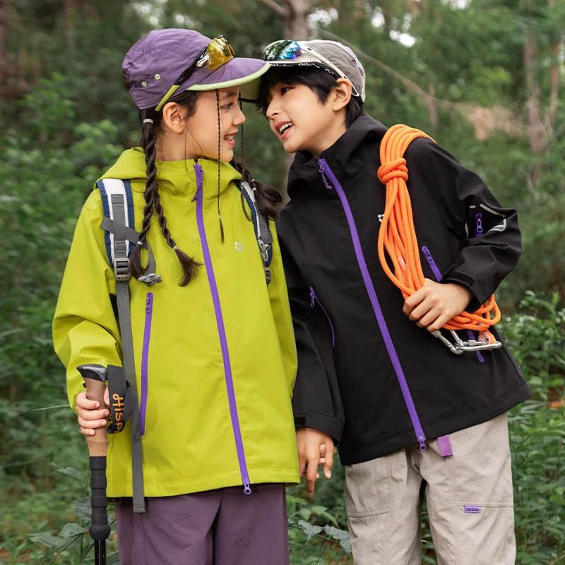 贝田童装2025秋季山系户外风外套