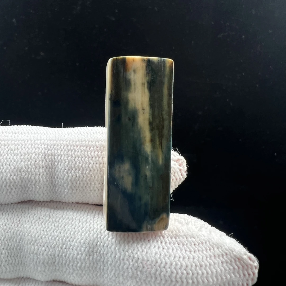 A3482天然猛犸牙 一字三通13x9x34mm支持鉴定 假一罚四