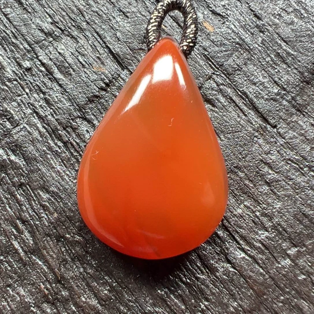 南红玛瑙未镶嵌吊坠