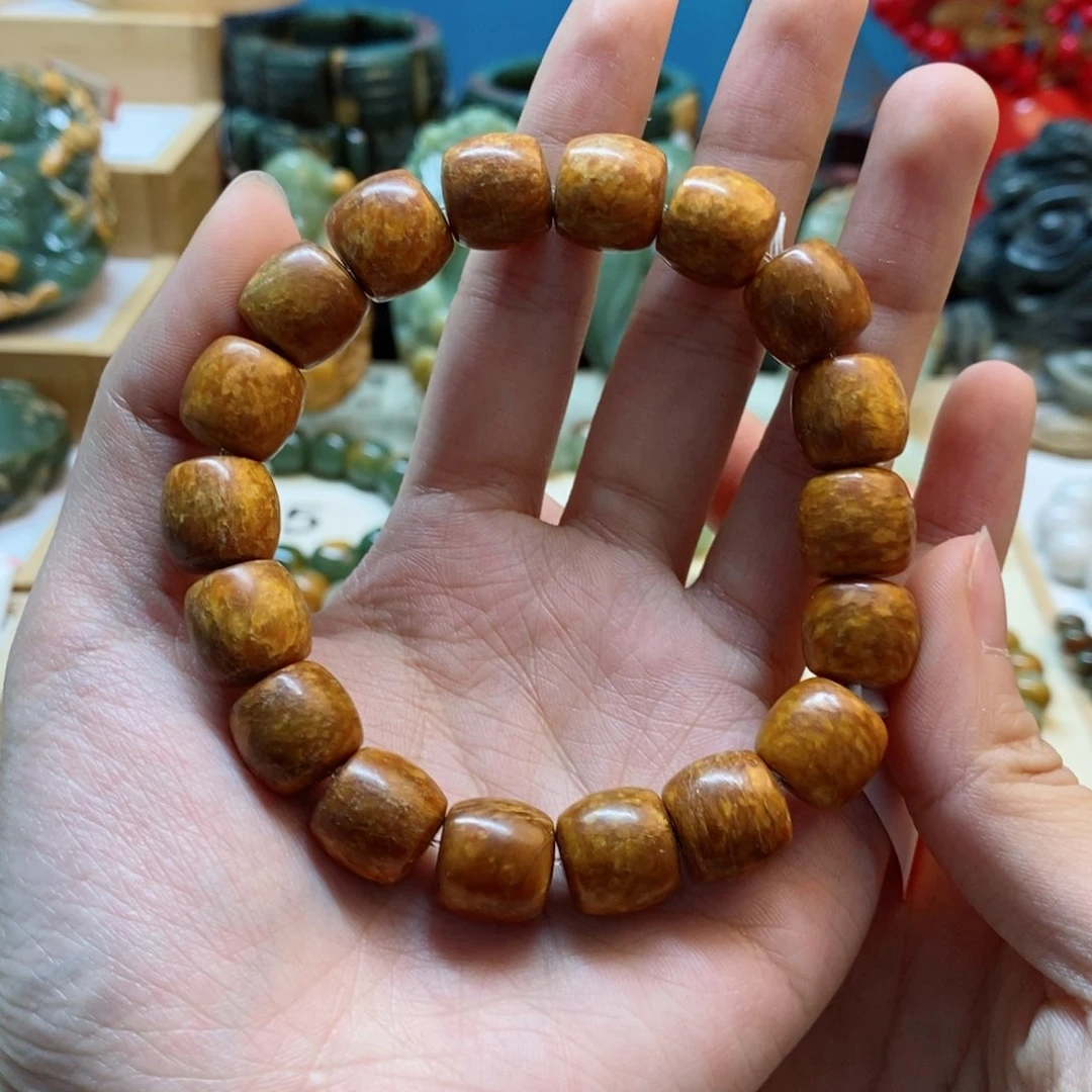 透闪石质玉手串未镶嵌