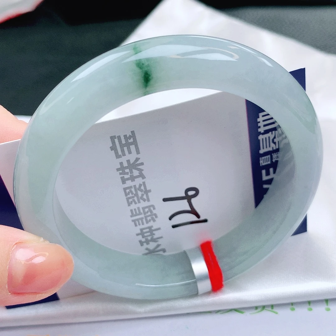 翡翠未镶嵌手镯缅甸天然a货翡翠