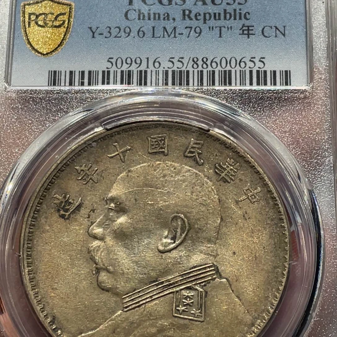 银“**”十年大头银元银币0655