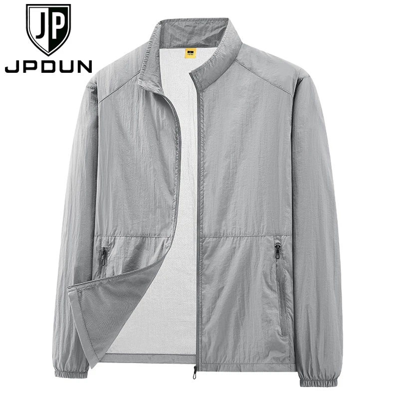 防晒衣男款夏季冰丝薄款透气外套新款防紫外线户外钓鱼男士防晒服