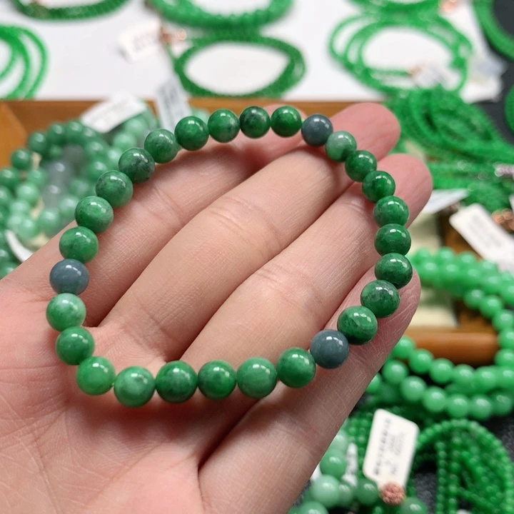 翡翠未镶嵌手链翡翠