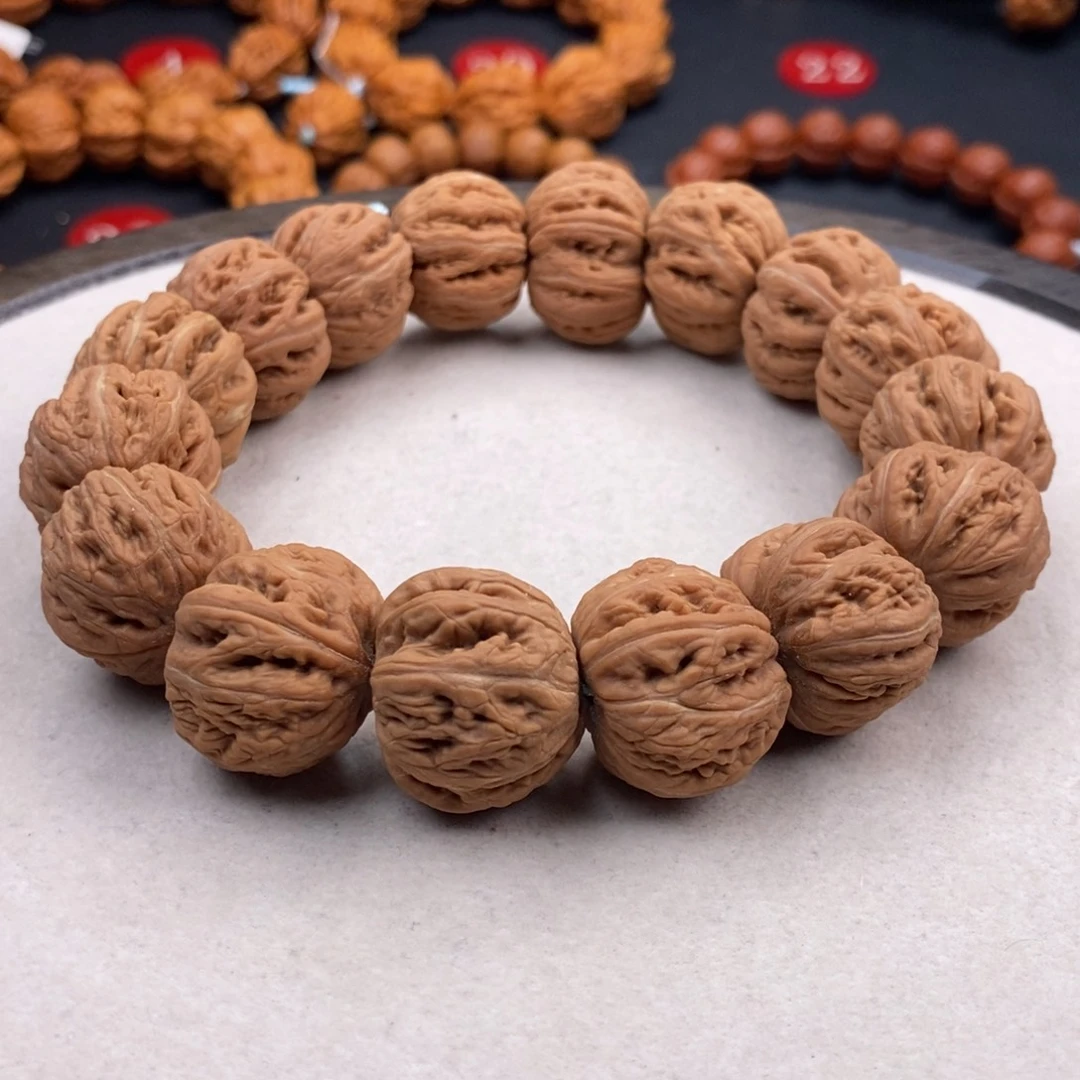 吊坠文玩核桃23尺寸野麻磨盘