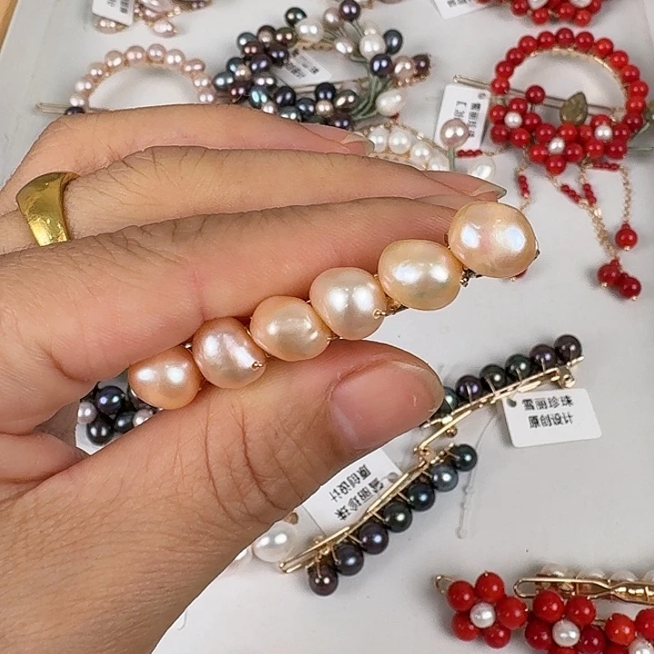 发饰未镶嵌淡水珍珠