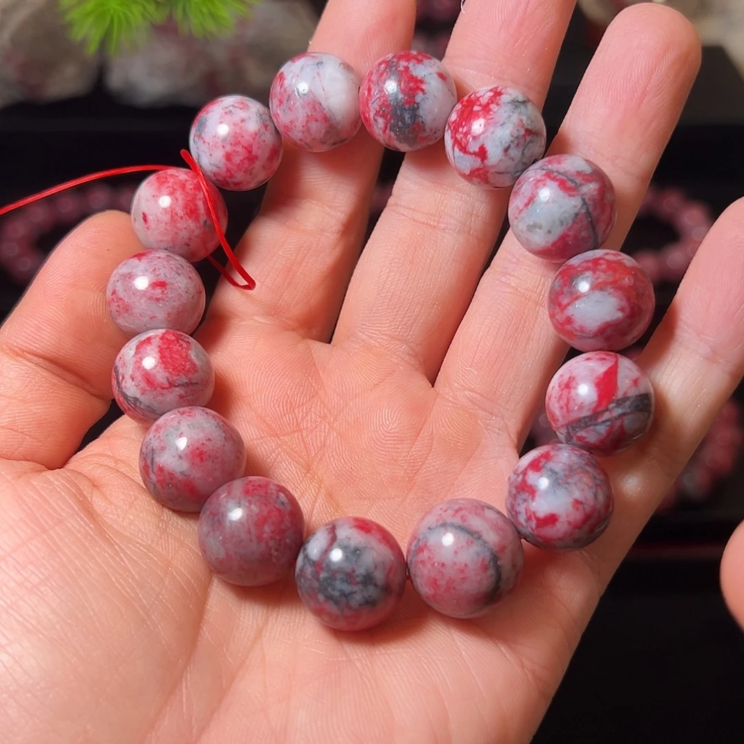 用***2天然辰砂原石手串