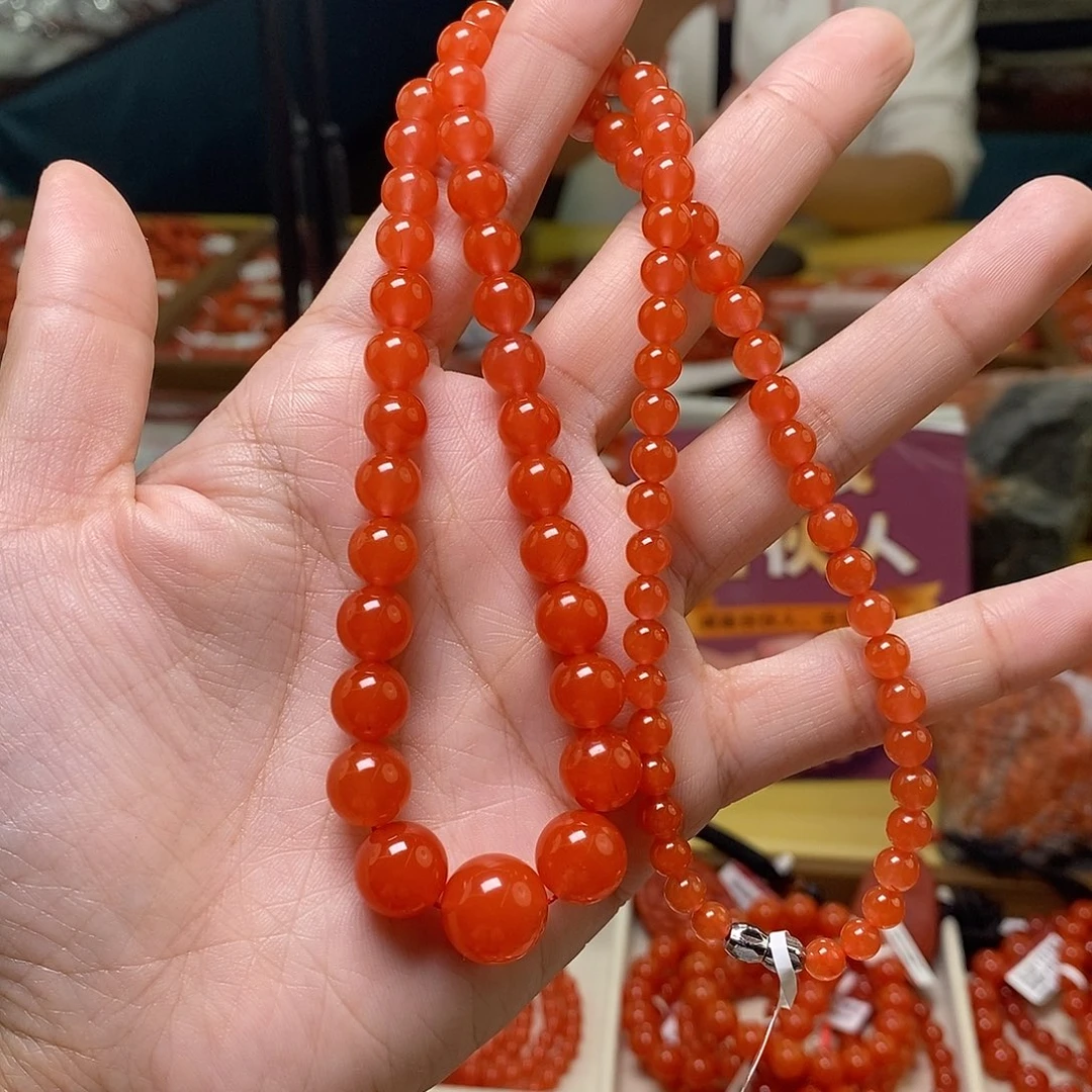 合金卡5—12南红玛瑙