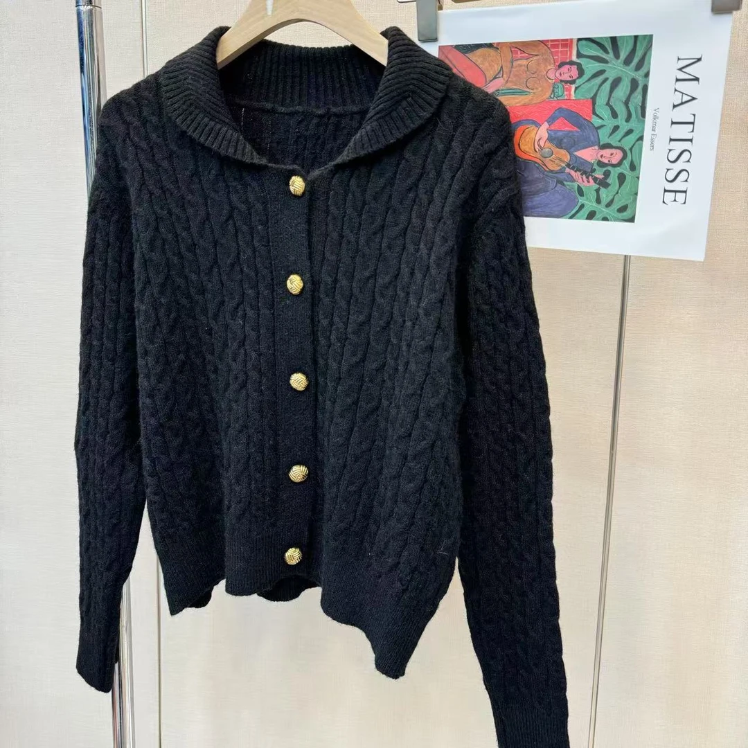 羊毛羊绒（衣长56推荐90-140斤）【638黑C1】