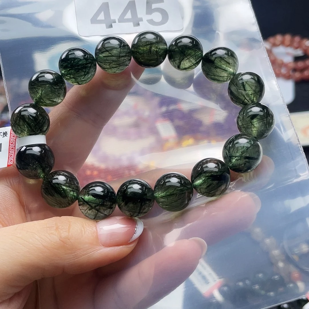睿***白未镶嵌水晶手串手串445。