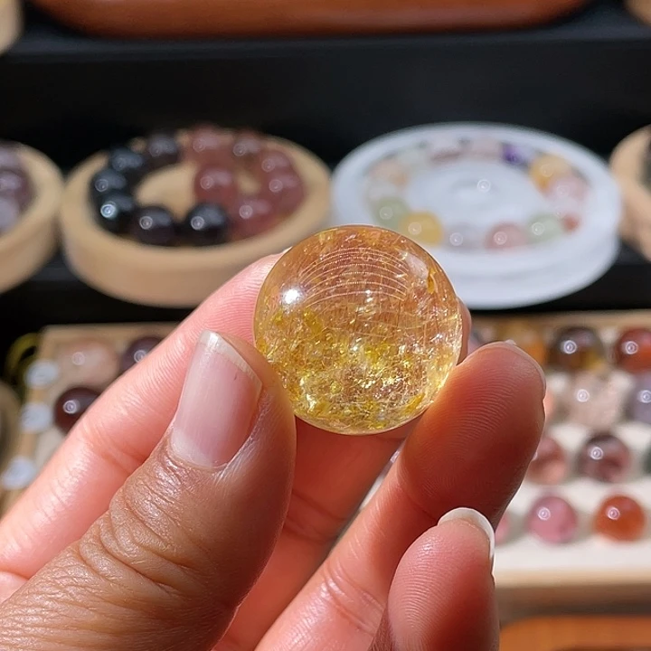 水晶未镶嵌珠宝半成品