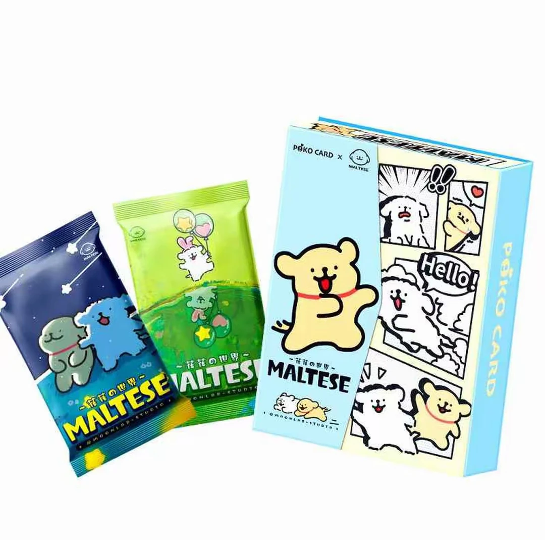 【修勾芙芙】N POKO CARD 线条小狗-花花世界 收藏卡牌第二弹（代拆）