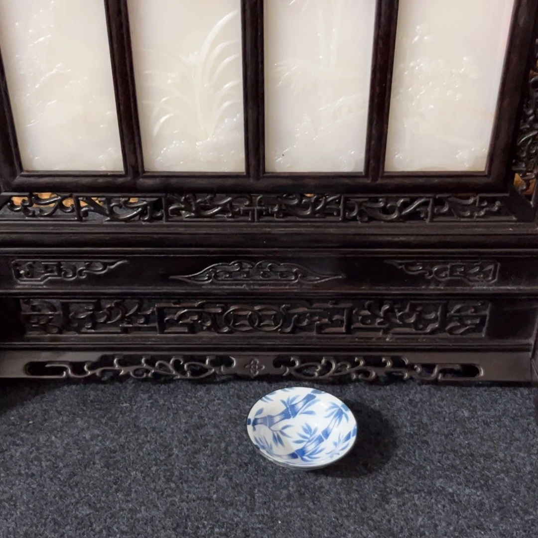 太***阳瓷片精美手工瓷瓶