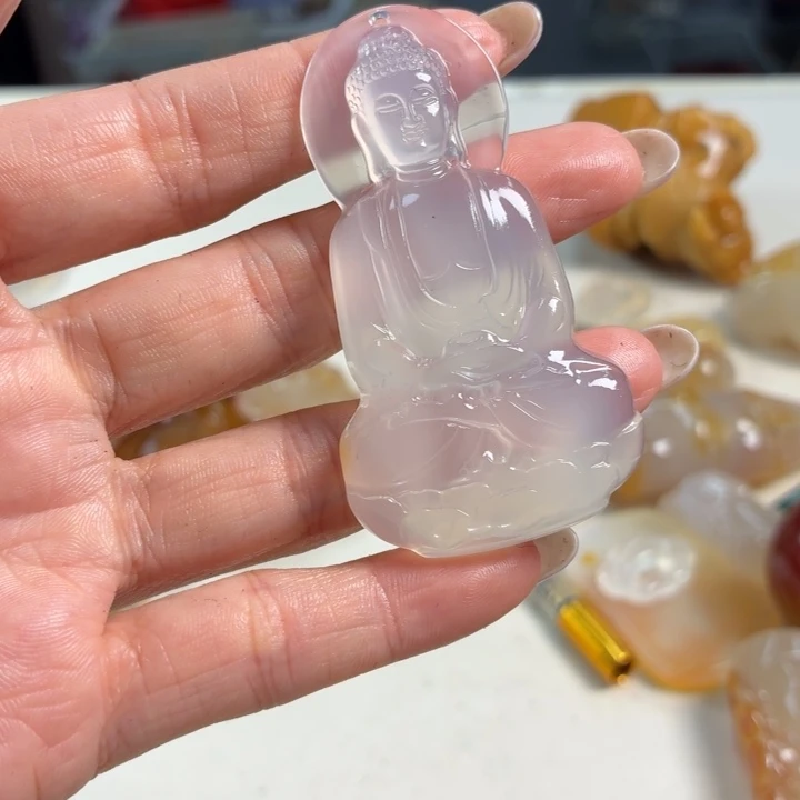 未镶嵌吊坠(不含链)玛瑙/玉髓
