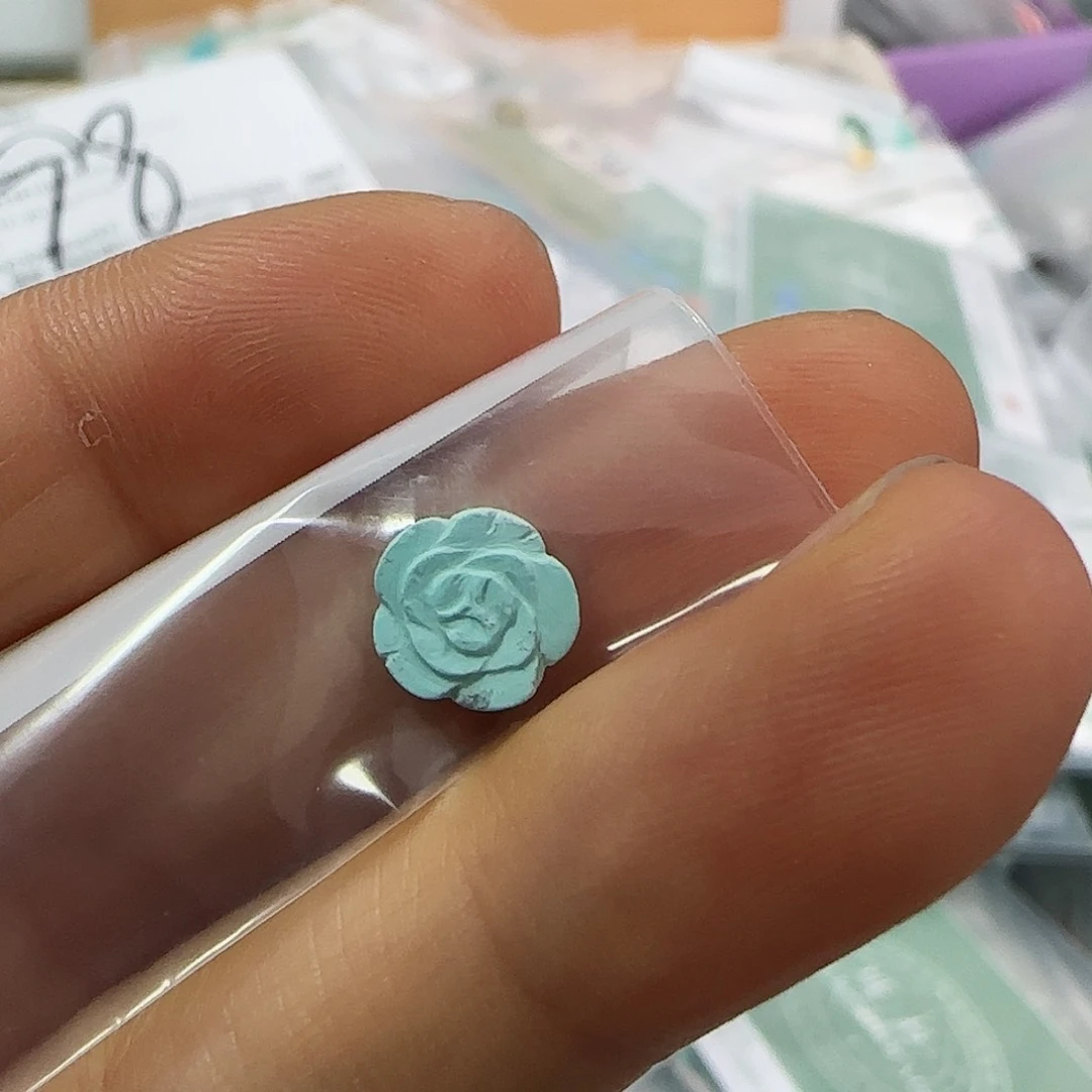 绿松石珠宝半成品未镶嵌