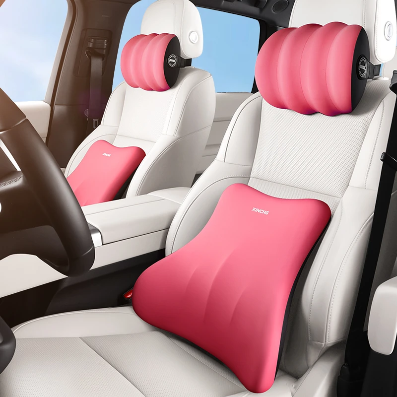 汽车腰靠护腰靠垫靠背座椅腰枕司机开车腰托腰垫记忆棉腰靠头枕