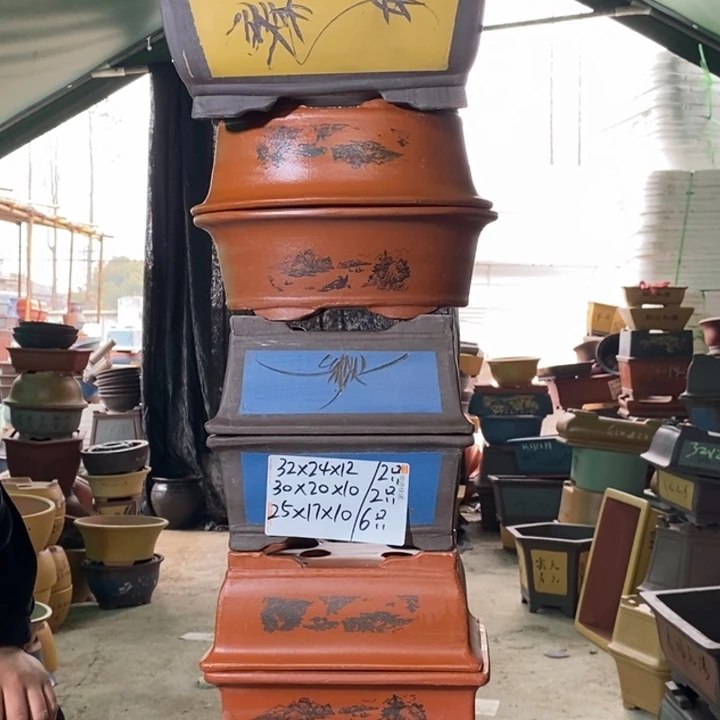 紫砂花盆紫砂紫砂